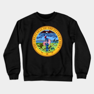 Iowa Coat of Arms Crewneck Sweatshirt